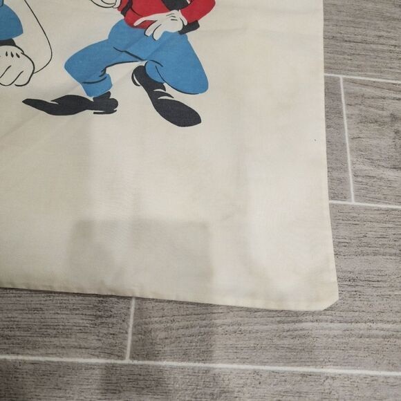 Vintage Disney Mickey Mouse, Donald Duck and Goofy Print Pillow Sham - Picture 16 of 17